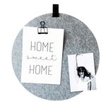 Grey Felt Pinboard
