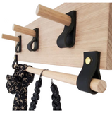 Leather Accessory Rack